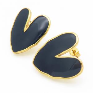 SS Gold-Plating Earring - KE116383-SP