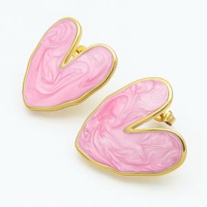 SS Gold-Plating Earring - KE116387-SP