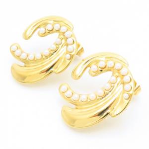 SS Gold-Plating Earring - KE116413-SP