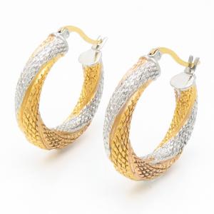 SS Gold-Plating Earring - KE116444-MI