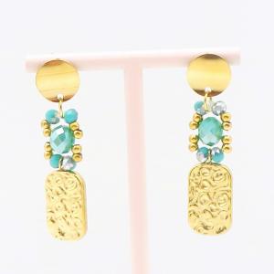 SS Gold-Plating Earring - KE116642-FA