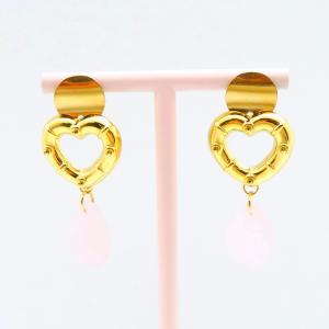 SS Gold-Plating Earring - KE116647-FA