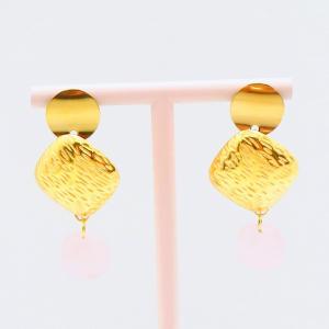 SS Gold-Plating Earring - KE116650-FA