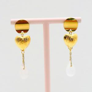 SS Gold-Plating Earring - KE116654-FA