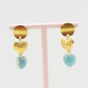 SS Gold-Plating Earring - KE116655-FA