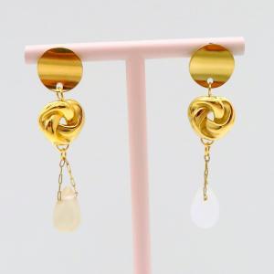 SS Gold-Plating Earring - KE116656-FA