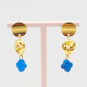 SS Gold-Plating Earring - KE116657-FA