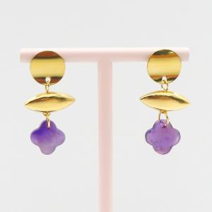 SS Gold-Plating Earring - KE116661-FA