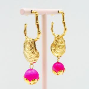 SS Gold-Plating Earring - KE116664-FA