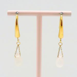 SS Gold-Plating Earring - KE116668-FA