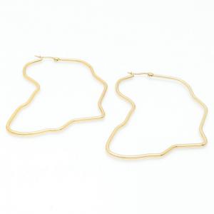 SS Gold-Plating Earring - KE116898-TLA