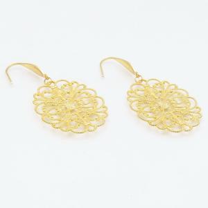 SS Gold-Plating Earring - KE116903-TLA