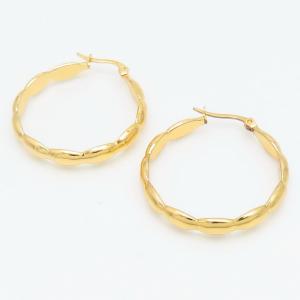 SS Gold-Plating Earring - KE116906-TLA