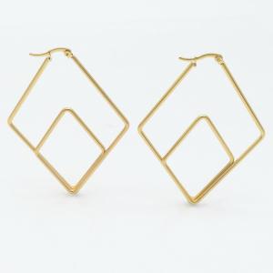 SS Gold-Plating Earring - KE116907-TLA