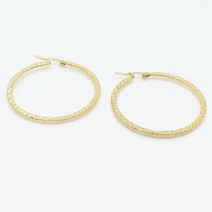 SS Gold-Plating Earring - KE116908-TLA