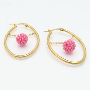 SS Gold-Plating Earring - KE116910-TLA