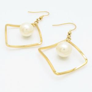 SS Gold-Plating Earring - KE116915-TLA