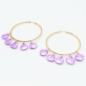 SS Gold-Plating Earring - KE116920-TLA