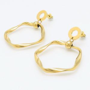 SS Gold-Plating Earring - KE116921-TLA