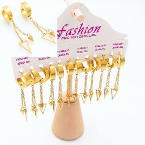 SS Gold-Plating Earring - KE116933-TLA