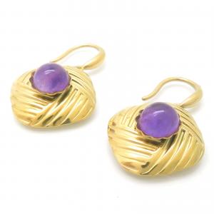 SS Gold-Plating Earring - KE116941-FA