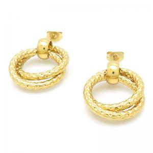 SS Gold-Plating Earring - KE117103-LO