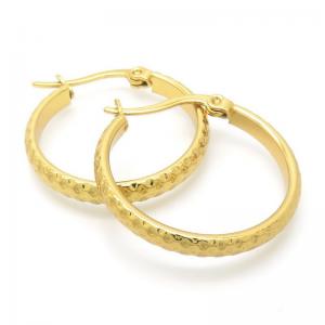 SS Gold-Plating Earring - KE117112-LO