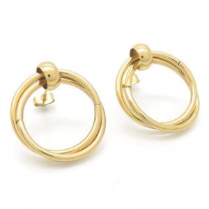 SS Gold-Plating Earring - KE117116-LO