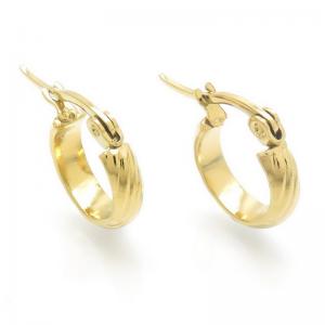 SS Gold-Plating Earring - KE117135-LO