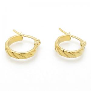 SS Gold-Plating Earring - KE117136-LO