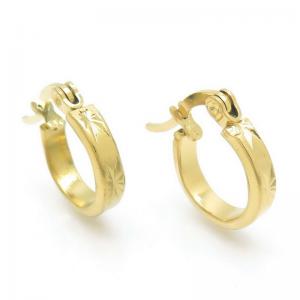 SS Gold-Plating Earring - KE117141-LO