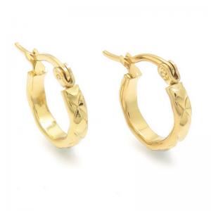 SS Gold-Plating Earring - KE117143-LO