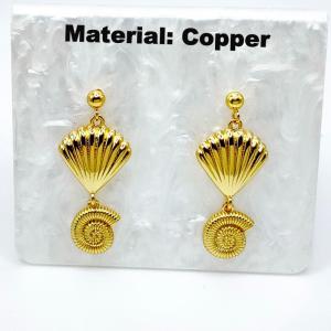 Copper Earring - KE117170-TJG