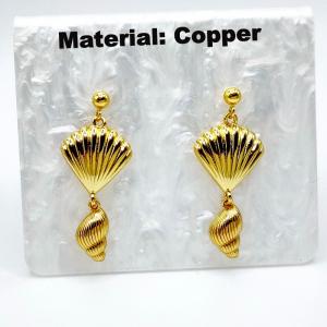 Copper Earring - KE117171-TJG