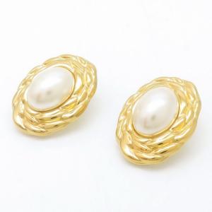 SS Gold-Plating Earring - KE117181-HR