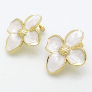 SS Gold-Plating Earring - KE117267-SP