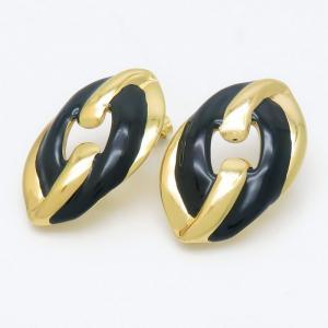 SS Gold-Plating Earring - KE117277-SP