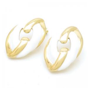 SS Gold-Plating Earring - KE117278-SP