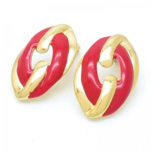 SS Gold-Plating Earring - KE117279-SP