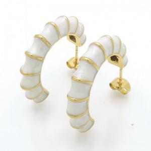 SS Gold-Plating Earring - KE117306-SP