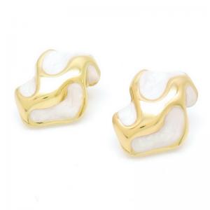 SS Gold-Plating Earring - KE117329-SP