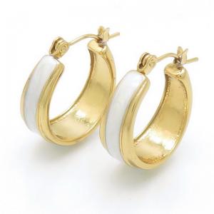 SS Gold-Plating Earring - KE117339-SP