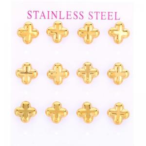 SS Gold-Plating Earring - KE117470-HR