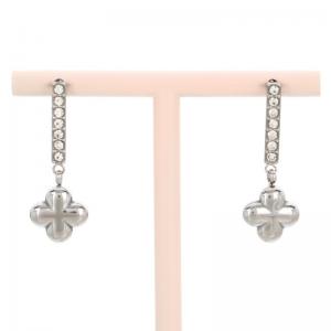 Stainless Steel Stone&Crystal Earring - KE117481-HR