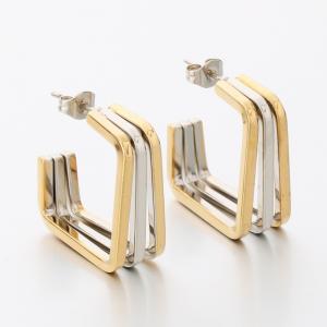 SS Gold-Plating Earring - KE117644-SP