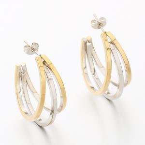 SS Gold-Plating Earring - KE117646-SP