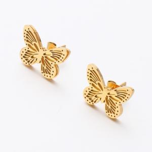 SS Gold-Plating Earring - KE117657-SP