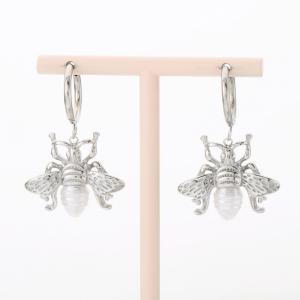 Stainless Steel Earring - KE117661-SP