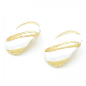 SS Gold-Plating Earring - KE117669-SP