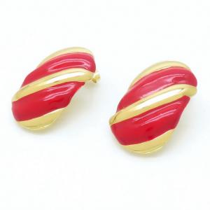 SS Gold-Plating Earring - KE117671-SP